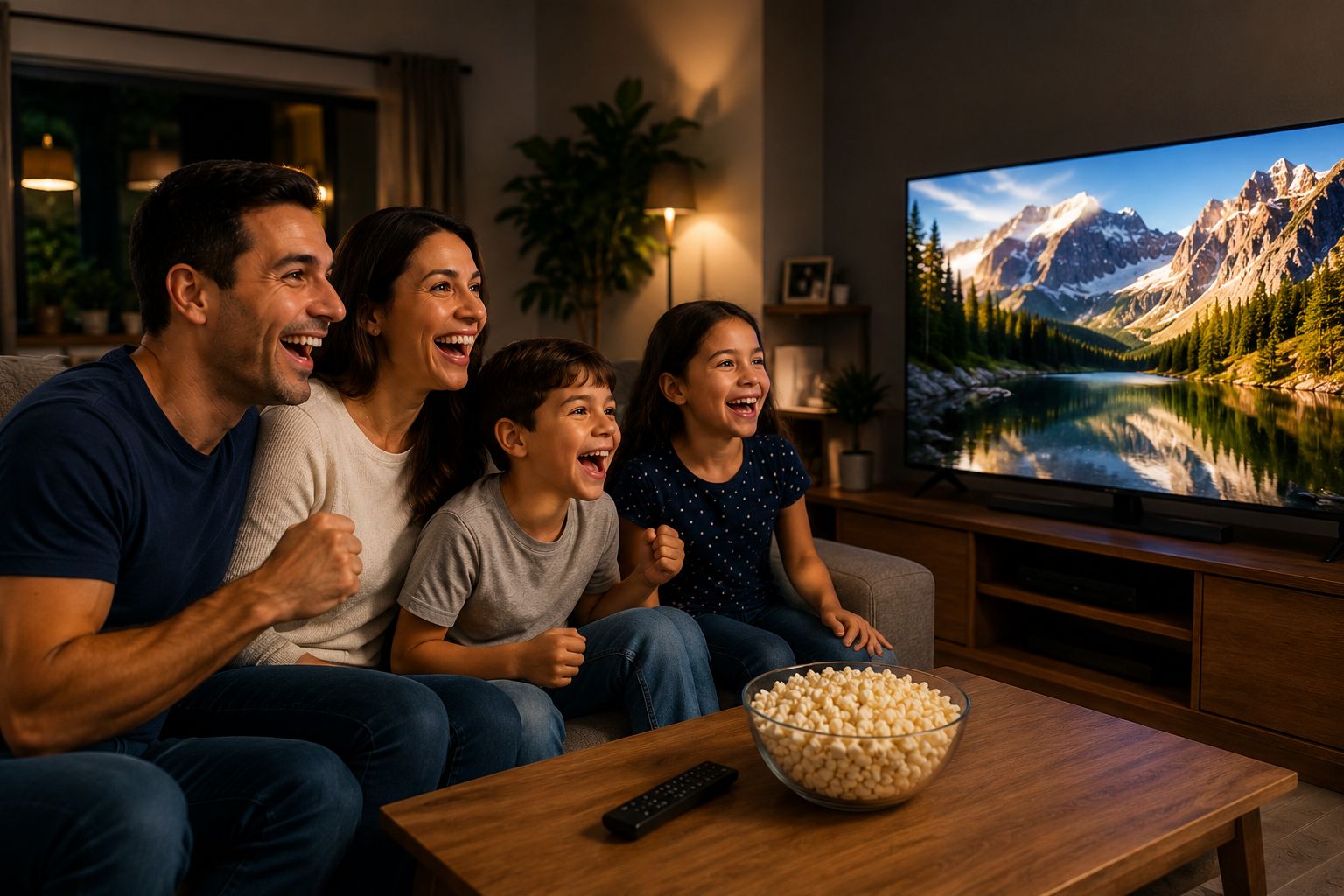 Streaming y series en casa